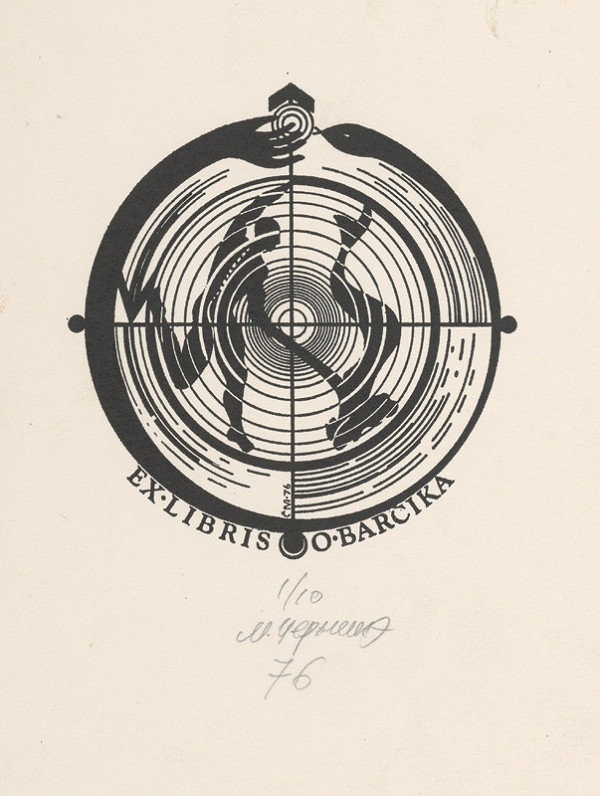 Mykola Černyš – Ex libris Andreja Barčíka 