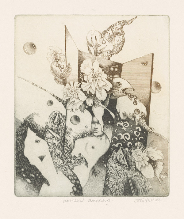 Josef Kábrt – Dámsky budoir 