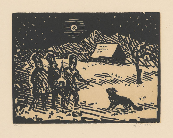 Ľudovít Fulla – Traja králi 