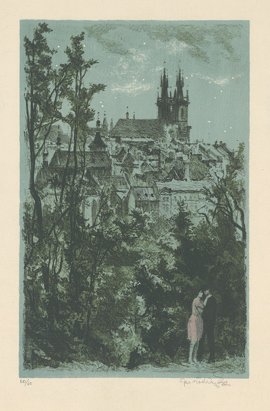 Jaroslav Vodrážka – Týnsky chrám z Letnej 