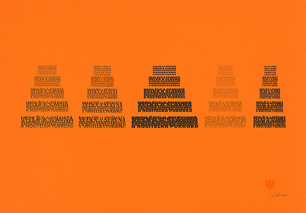 Peter Ďurík – Typografický plagát ku Skupine 29