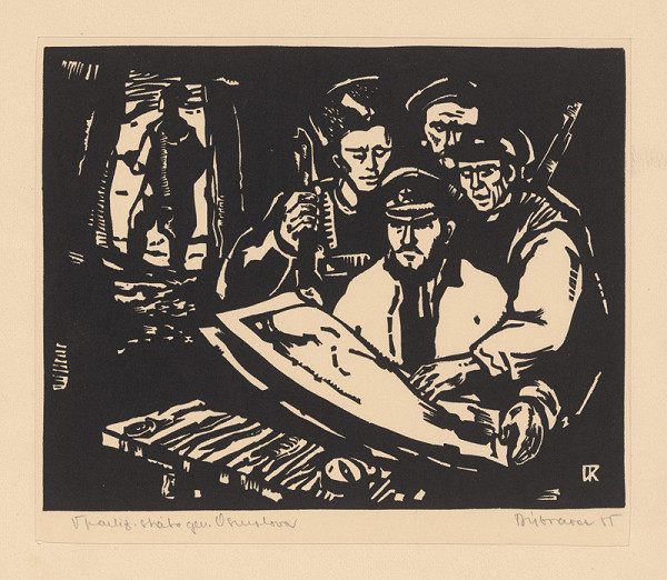 Róbert Dúbravec – Štáb gen. Osmolova