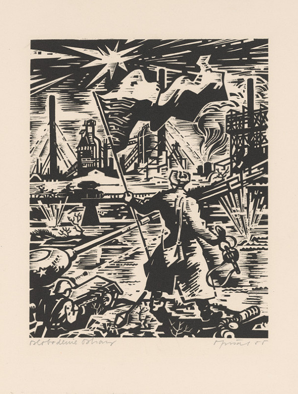 Oto Opršal – Oslobodenie Ostravy 