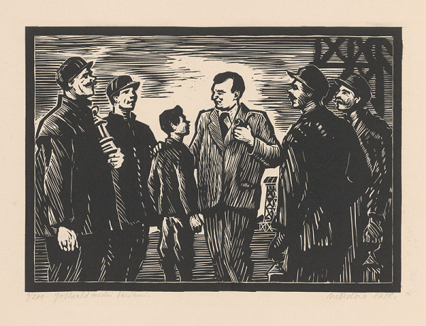 Jozef Fedora – K. Gottwald medzi baníkmi 