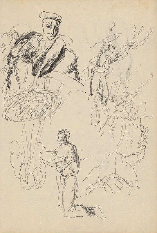 Ján Novák – Štúdiová kresba 4. č.38 