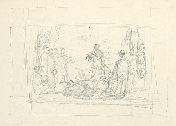 Dezider Milly – Návrh na oponu 