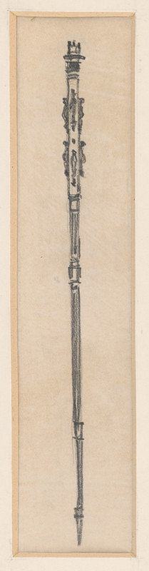 Rudolf Pribiš – Náčrt k žezlu VŠVU 