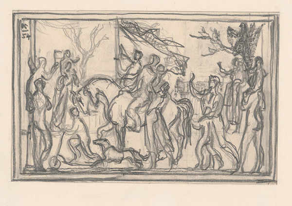 Rudolf Pribiš – Vítanie osloboditeľov I. 