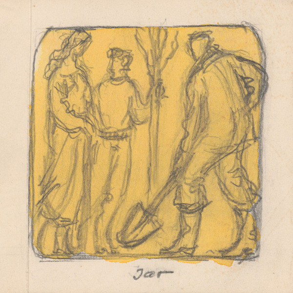 Rudolf Pribiš – Naša zem -  kompozícia k cyklu reliéfov JAR 