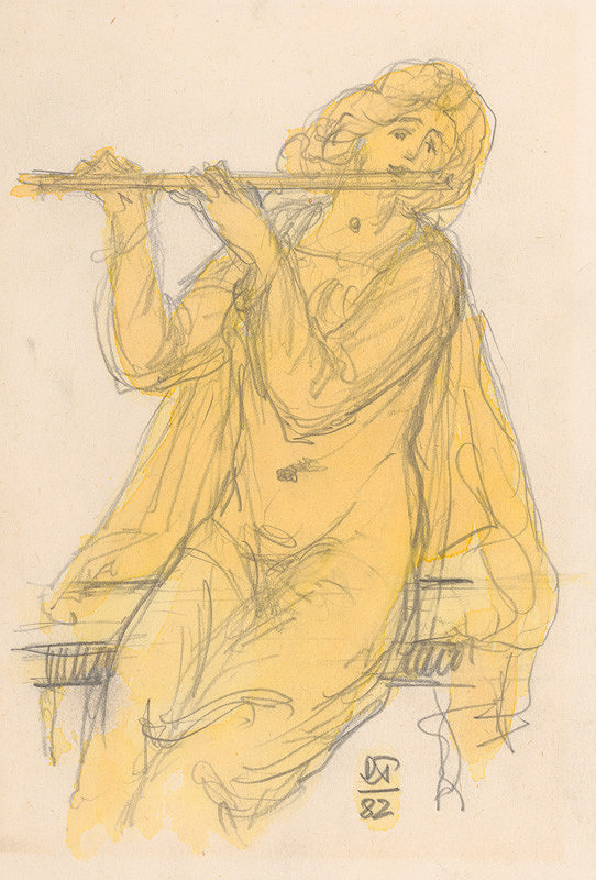 Rudolf Pribiš – Flautistka