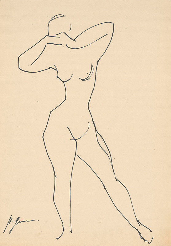 Alfonz Groma – Akt 