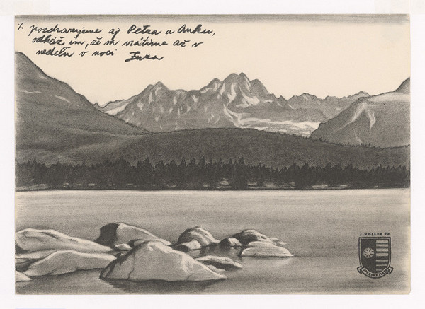 Július Koller – Pohľadnica z Vysokých Tatier 