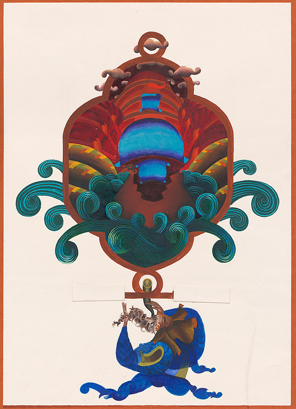 Robert Brun – Dcéra slnca - frontispice