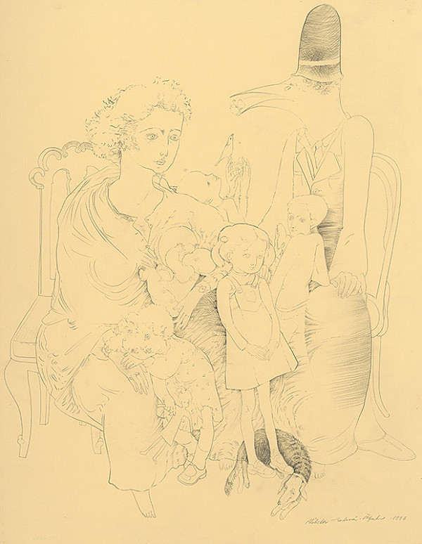 Alžbeta Štefunková-Szabová – Rodinné portréty I. 