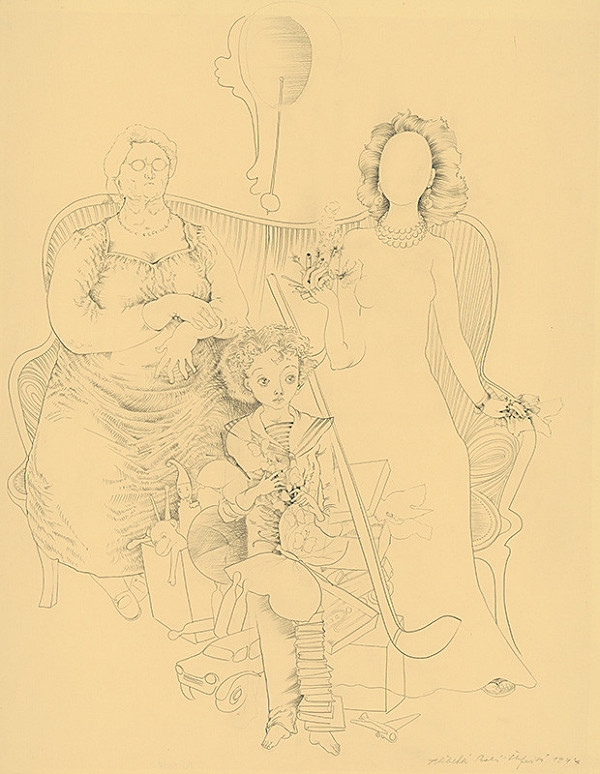 Alžbeta Štefunková-Szabová – Rodinné portréty III. 