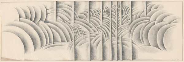 Juraj Marth – Návrh ku keramickému reliéfu 