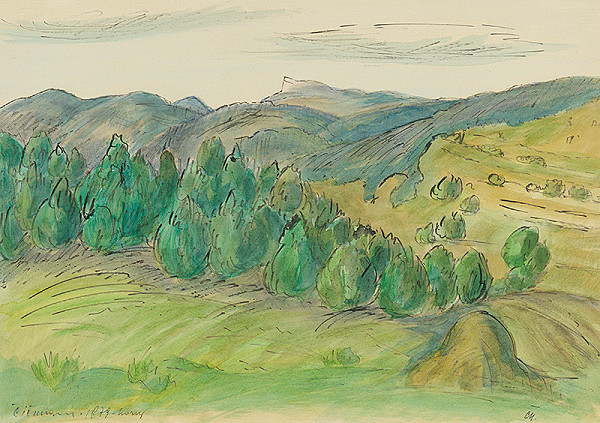 Matilda Čechová – Čičmany - hory 