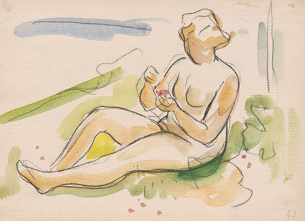 Imrich Weiner-Kráľ – Štúdia k obrazu 