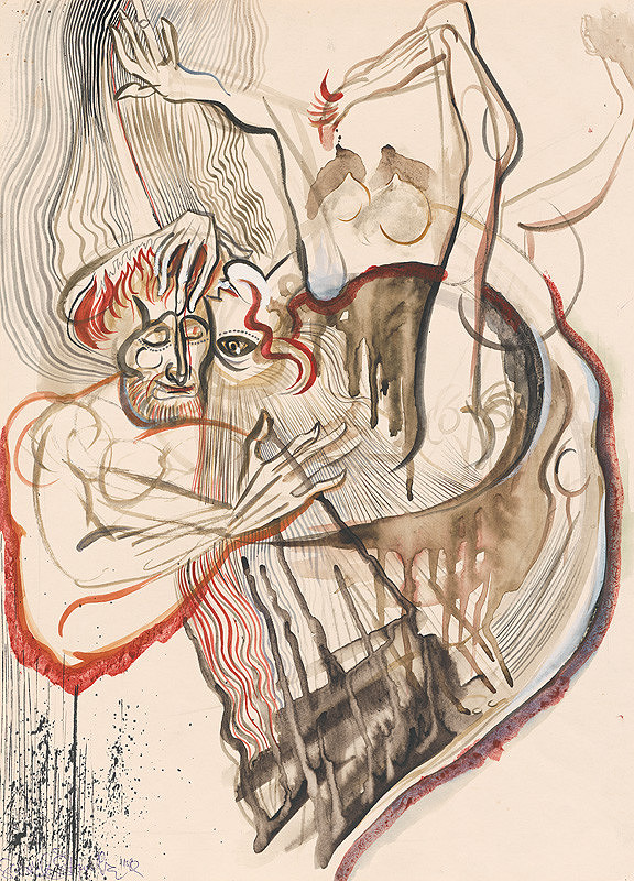 Gabriel Štrba – Héra so svojim milencom 