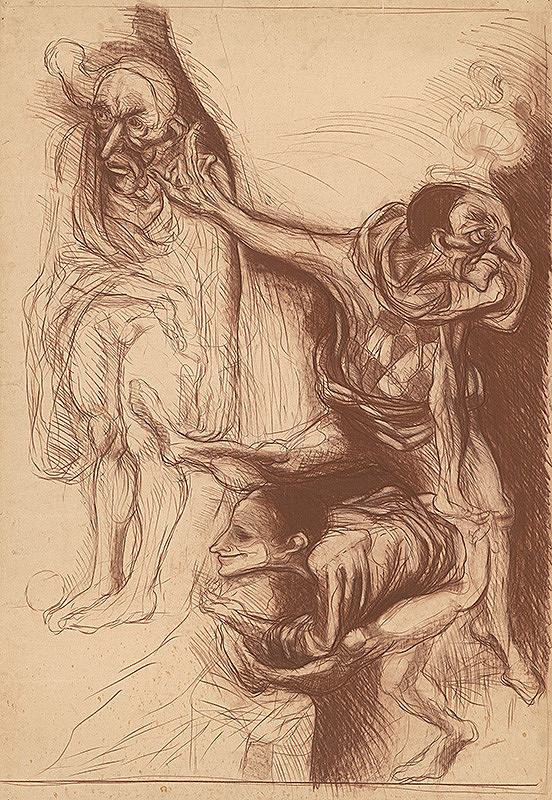 Dušan Pončák – Traja klauni 