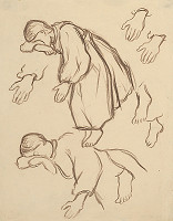 Janko Alexy – Kresba dievčatka 