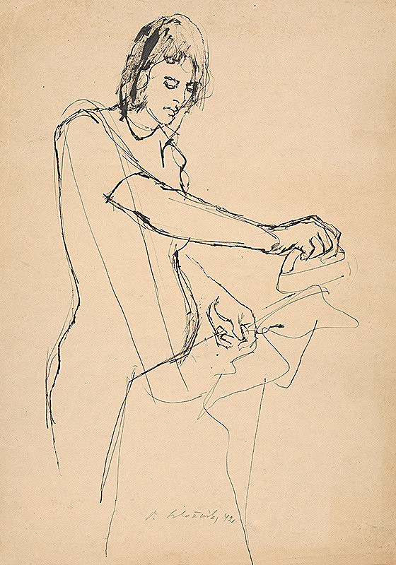 Vincent Hložník – Žehliarka 