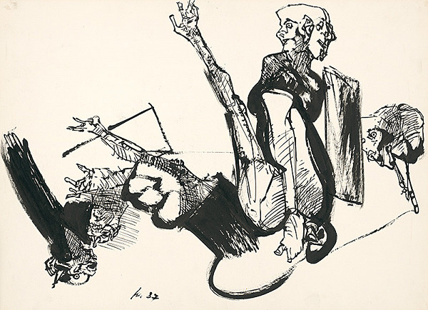 Vincent Hložník – Kresba