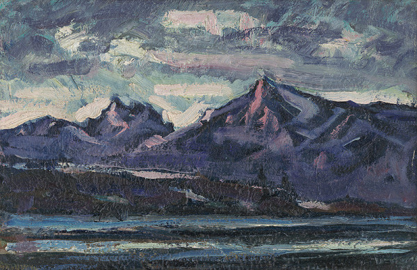 Vojtech Mensatoris – Večer nad Belou 