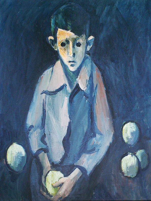 Rudolf Krivoš – Chlapec s jablkami
