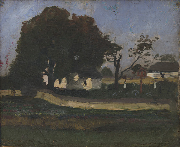 Ladislav Mednyánszky – Cintorín 