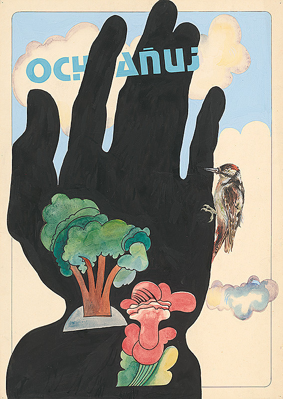 Juraj Šútovský – Návrh na plagát Ochraňuj 