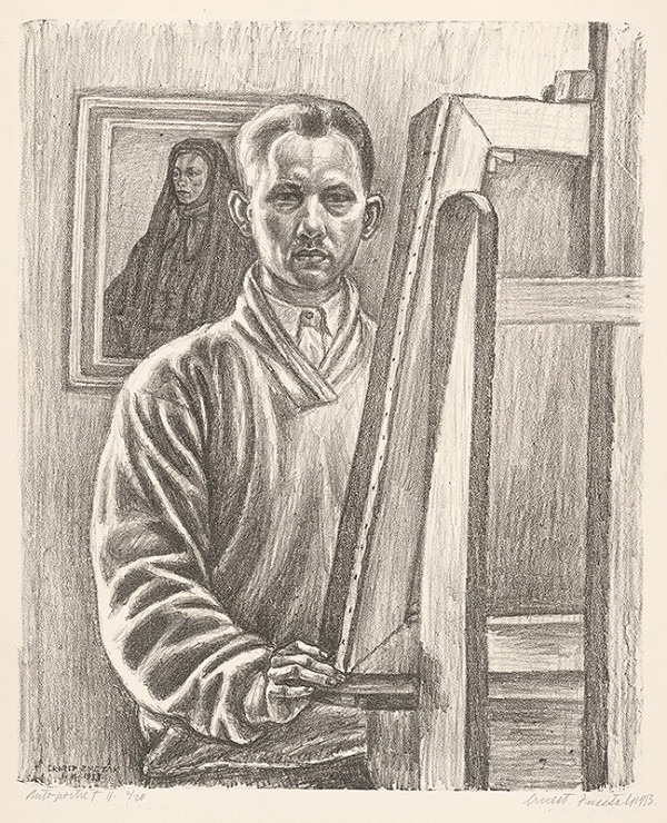 Ernest Zmeták – Autoportrét II. 