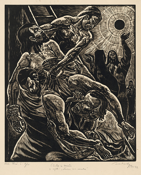 Július Szabó – Snímanie z kríža 