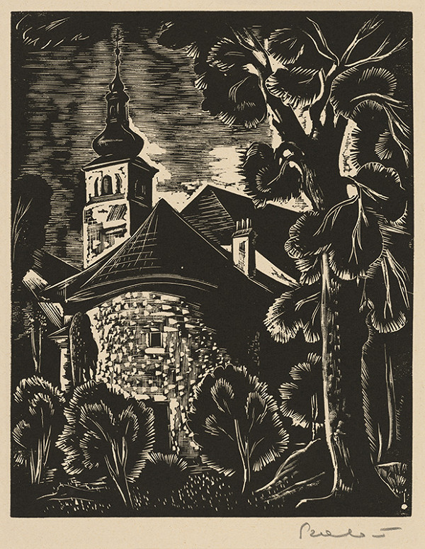 Július Szabó – Zbytky mestských hradieb Banskej Bystrice