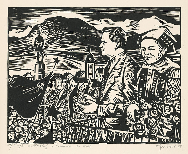 Oto Opršal – Súdruh Široký v Brezne r.1945 