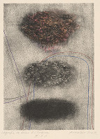 Viera Gergeľová – Litografia na tému A. S. Puškina VII. 