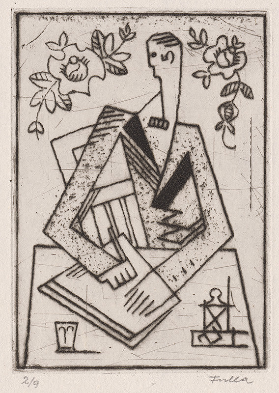 Ľudovít Fulla – Frontispice ku knihe Až dozrieme 