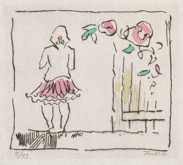 Ľudovít Fulla – Zemplínska dievka 