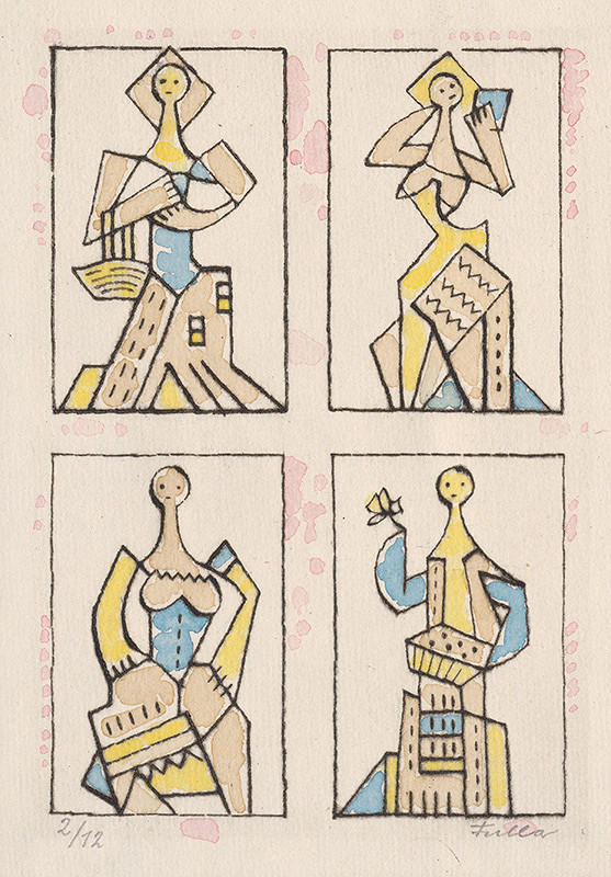 Ľudovít Fulla – Štyri ženy 