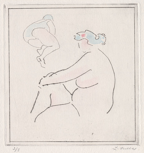 Ľudovít Fulla – Na pláži 