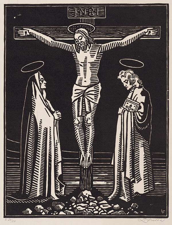 Ľudovít Fulla – Ukrižovanie 