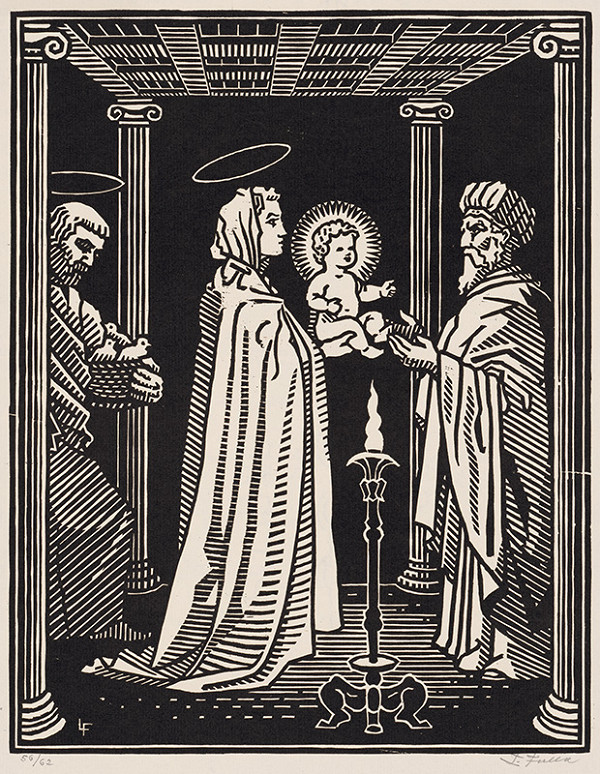 Ľudovít Fulla – Požehnanie 