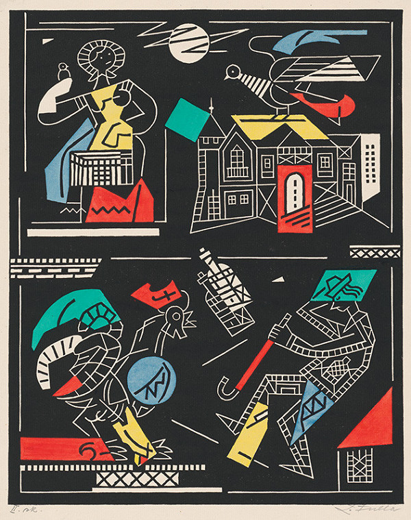 Ľudovít Fulla – Slovenské príslovia a porekadlá 