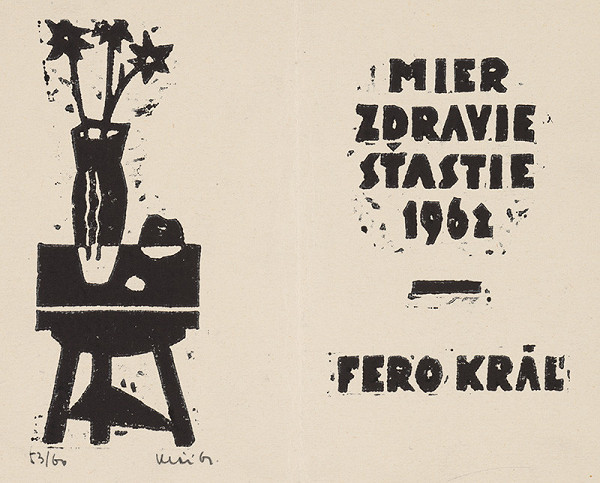 Fero Kráľ – Novoročenka 1962 