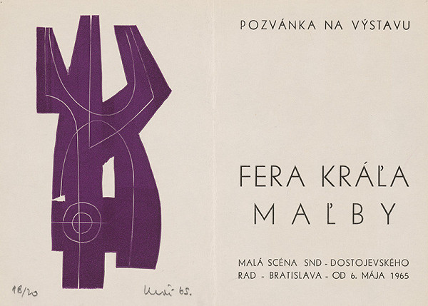Fero Kráľ – Pozvánka 