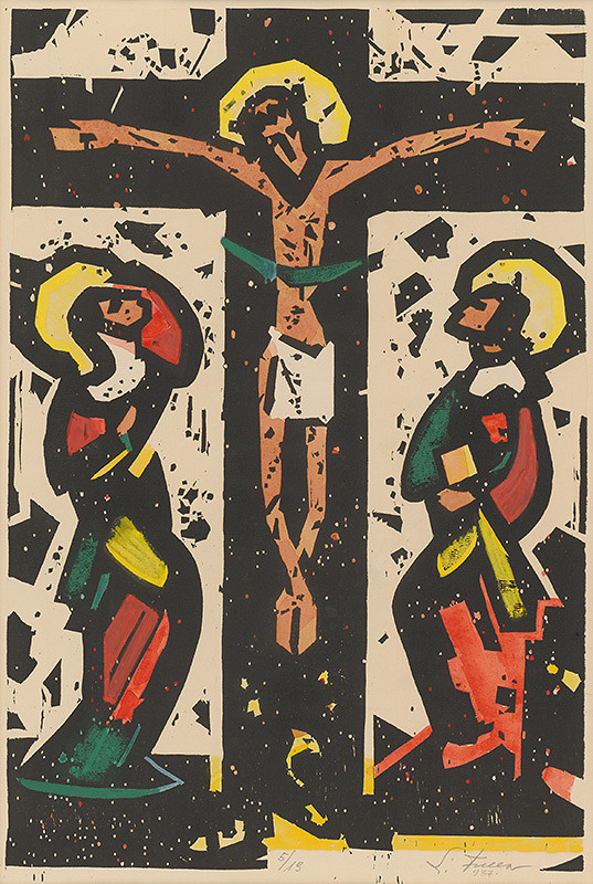 Ľudovít Fulla – Ukrižovanie 