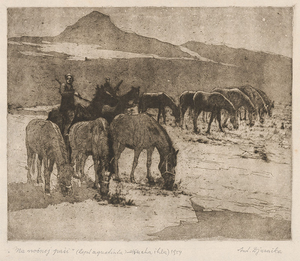 Anton Djuračka – Na nočnej paši 