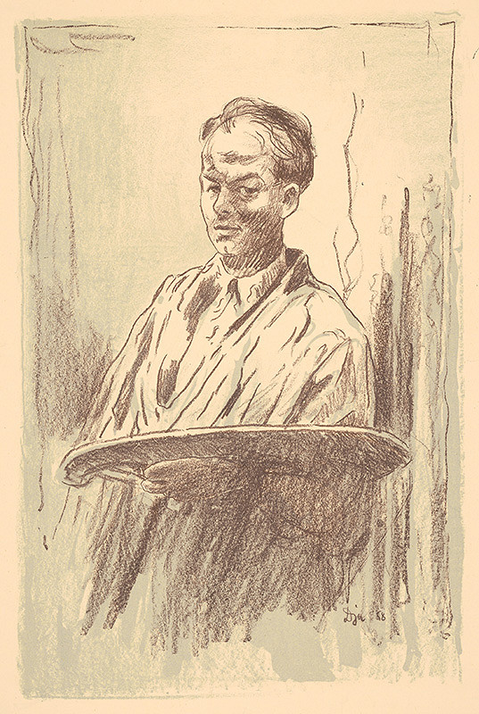 Anton Djuračka – Autoportrét 1958 