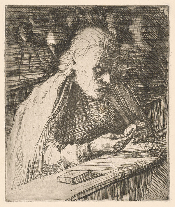 Anton Djuračka – S ružencom 