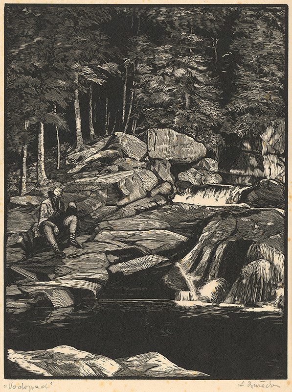 Anton Djuračka – Vodopád 